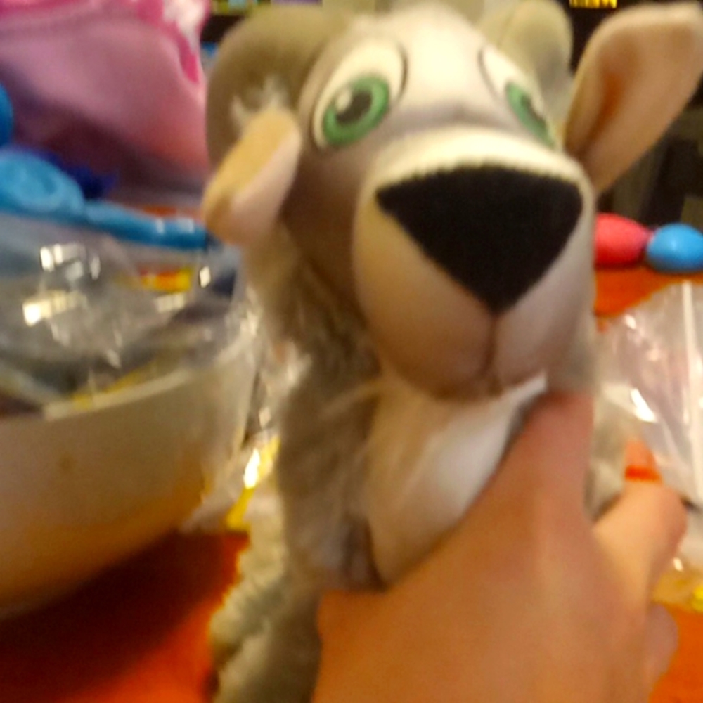 Goat dog toy